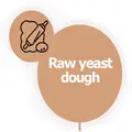 Raw yeast dough is dangerous for dogs