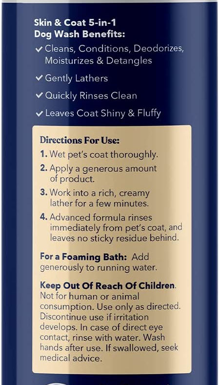 Pitbull shampoo directions